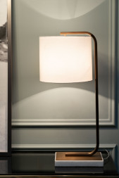 Настольная лампа (белый плафон) 22-89016