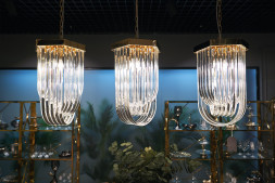 Люстра подвесная изящная 62GDM-8056-320