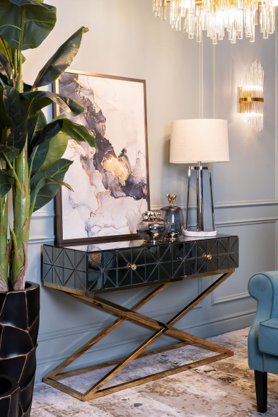 Настольная лампа (бежевый плафон) 22-88917