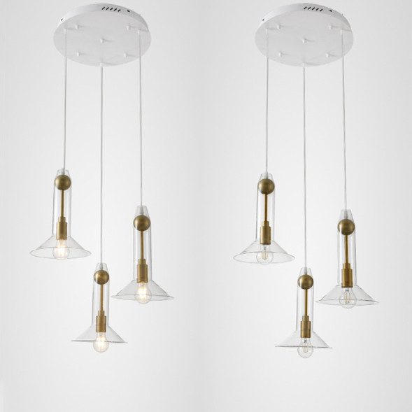 Подвесной Светильник Seal 3 Светильника На Диске