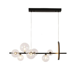 Люстра Delight Collection KG1233P-7 black/clear