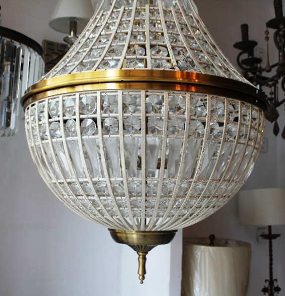 Люстра 19th c. French Empire Crystal D45