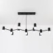 Подвесная Люстра Aura 6 Ламп - 46×46×15 См