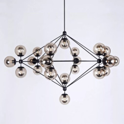 Люстра Modo Chandelier 21 Globes Black
