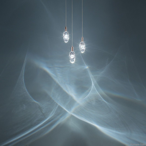 1020/3 chrome люстра подвесная