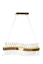 Люстра стеклянная LED &quot;Волна&quot; 62GDW-913-800