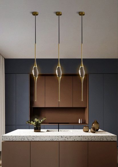 Подвесной светильник Delight Collection Pezzo 1 gold