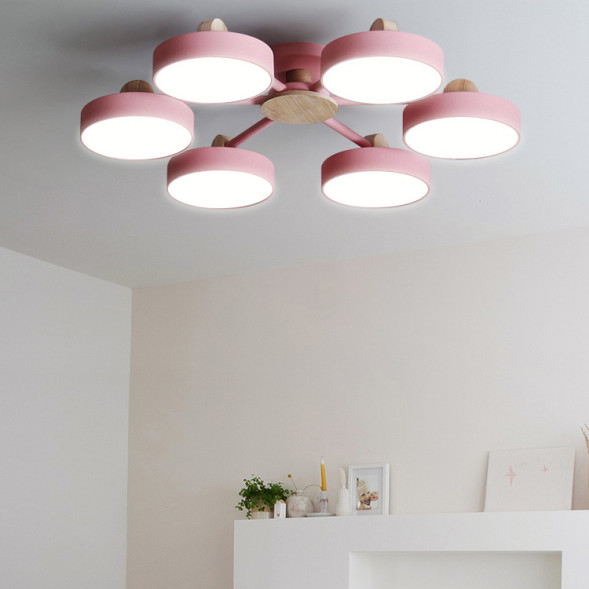 Потолочная Люстра Move 5 Pink