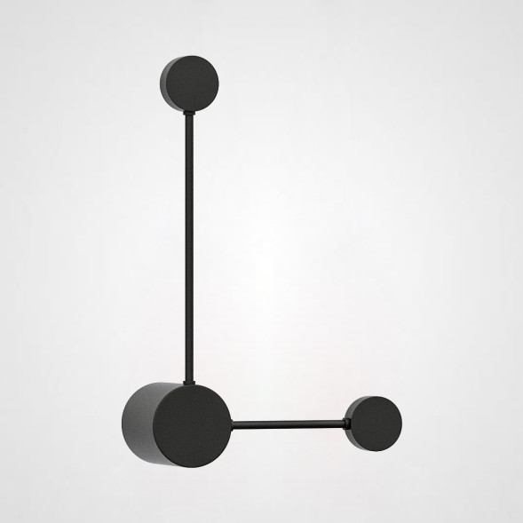 Бра Via Pin Wall Injection L41,5+29,5 Black