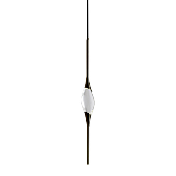Подвесной светильник Delight Collection Pezzo 1 pearl black