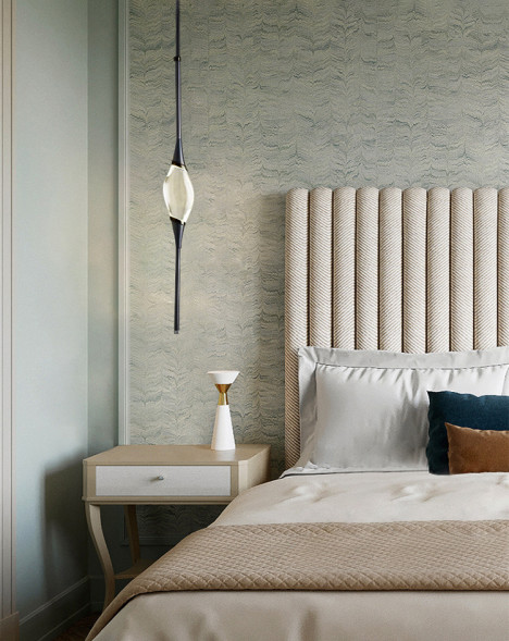 Подвесной светильник Delight Collection Pezzo 1 pearl black