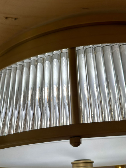 Потолочный светильник Delight Collection Stamford 40 brass