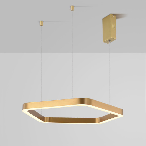 Подвесной Кольцевой Светильник Pentagon D50