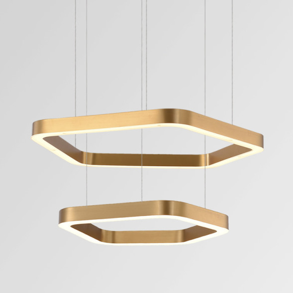 Подвесной Кольцевой Светильник Pentagon D50