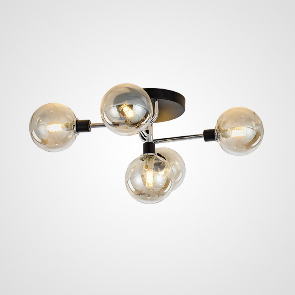 Подвесная Люстра Nexo 5 Янтарь, Золото