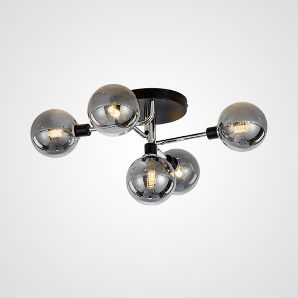 Подвесная Люстра Nexo 5 Янтарь, Золото