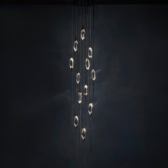 Подвесной светильник Delight Collection Pezzo 12 pearl black