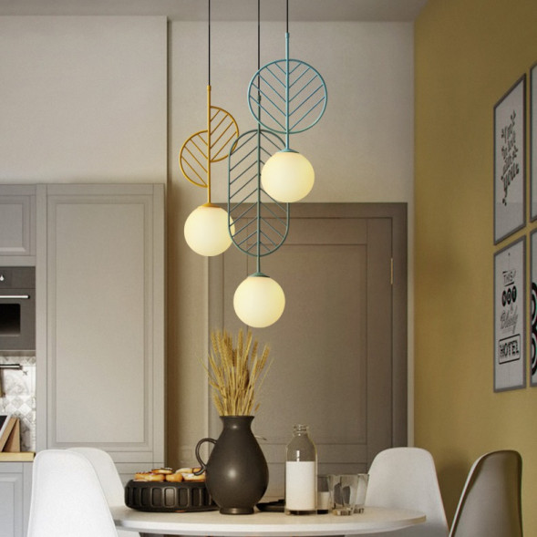 Подвесной Светильник Leaf C Голубой