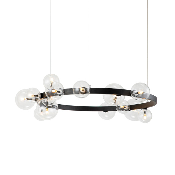 Люстра Delight Collection 771120 black/clear