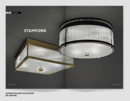 Потолочный светильник Delight Collection Stamford 60 brass