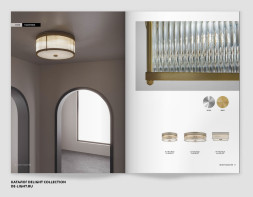 Потолочный светильник Delight Collection Stamford 60 brass