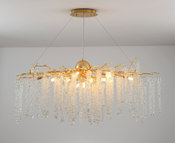 Люстра Coral Crystals Long Copper II L160