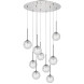Каскадный Светильник С Плафонами Из Стеклянных Шаров Meino More