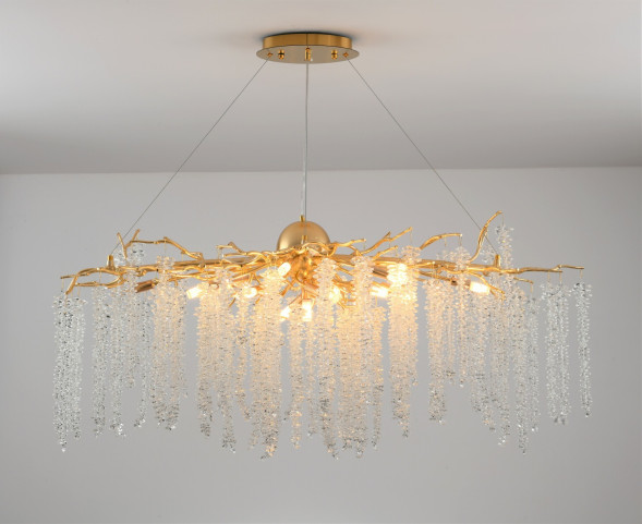 Люстра Coral Crystals Long Copper II L180