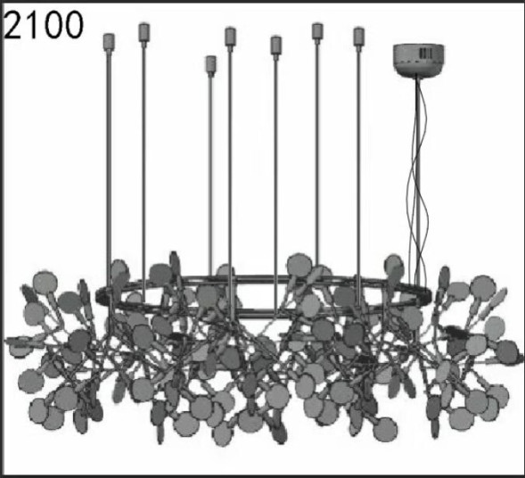Люстра Heracleum the Big O D150