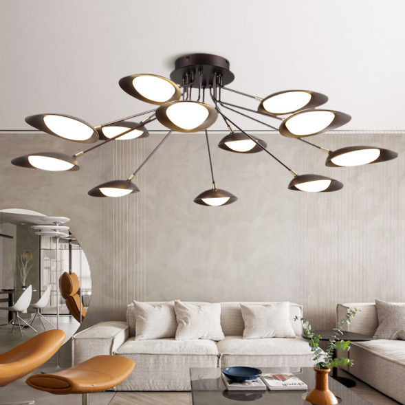 Подвесная Люстра Photon 3+3 Лампы - Ø 72 × 50 См