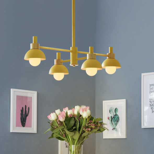 Люстра На Штанге Fanta A 8 Lights Green