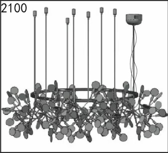 Люстра Heracleum the Big O D210