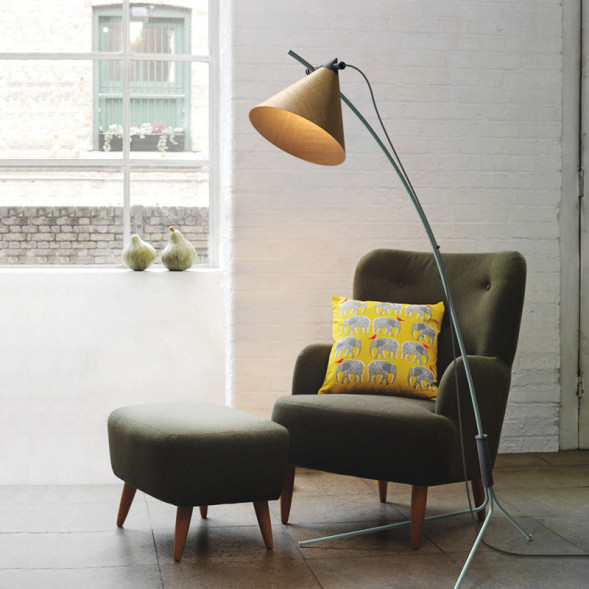 Торшер Cone 3 Черный