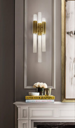 Настенный светильник Delight Collection Waterfall 6 gold