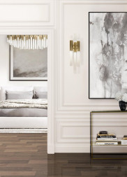 Настенный светильник Delight Collection Waterfall 6 gold