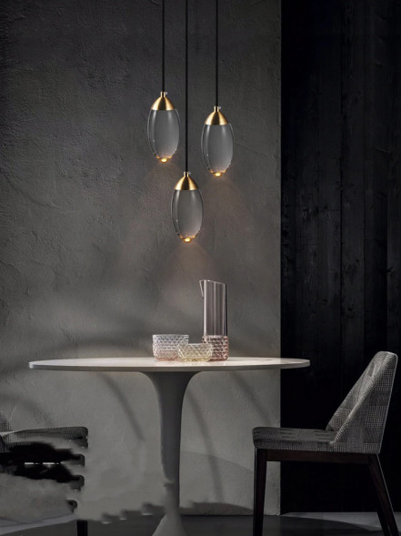 Подвесной светильник Delight Collection MT8848-3H brass