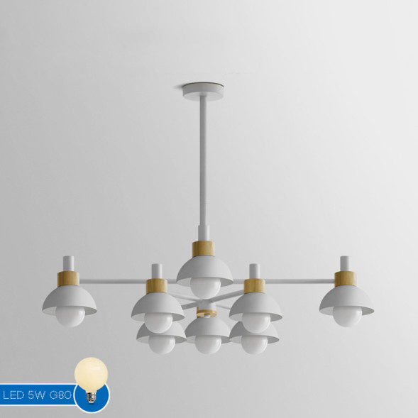 Люстра На Штанге Fanta A 8 Lights White
