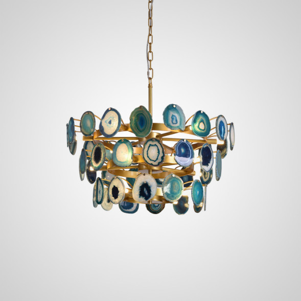Люстра В Стиле Постмодерн Из Натурального Камня Agate 3