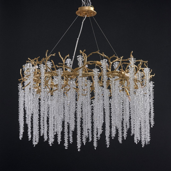 Люстра Coral Crystals Ring Copper II D100