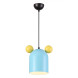 Подвесной Светильник Teddy Голубой + Желтый