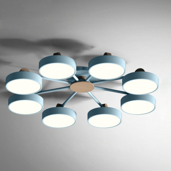 Потолочная Люстра Move 8 Blue