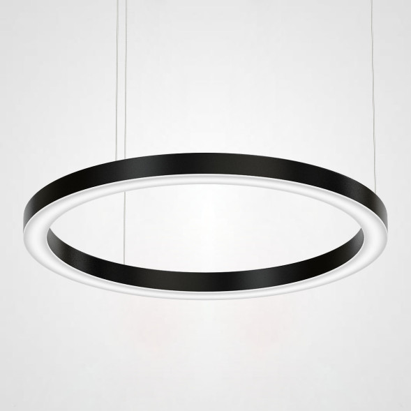 Люстра Light Ring Horizontal D80 Черный