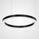 Люстра Light Ring Horizontal D80 Черный