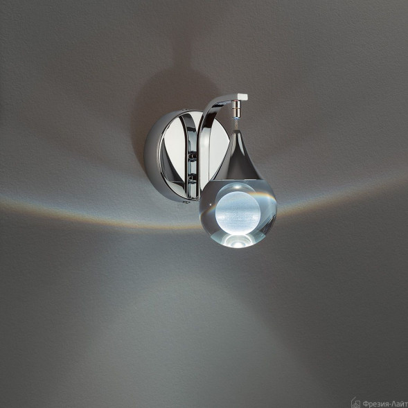 1402 chrome/crystal бра