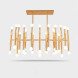 Подвесная Рядная Люстра Consta Хром