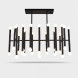 Подвесная Рядная Люстра Consta Хром