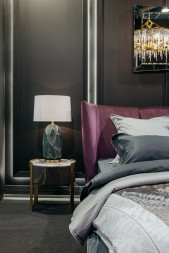 Лампа настольная керамическая (белый плафон) 22-87945