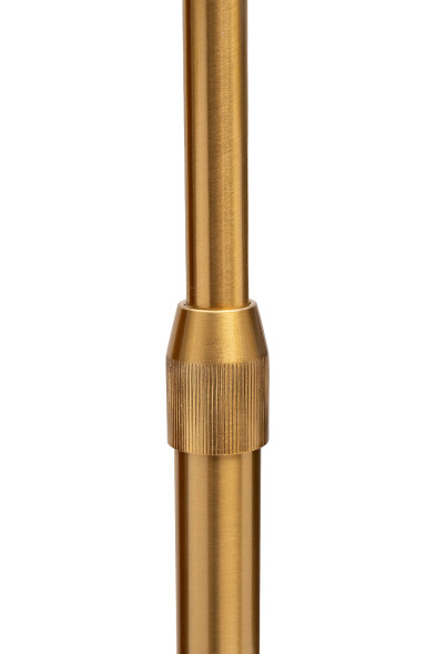 Торшер с мраморным столиком и золотым плафоном K2CPF-07258