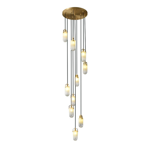 Подвесной светильник Delight Collection MT9056-10H brass