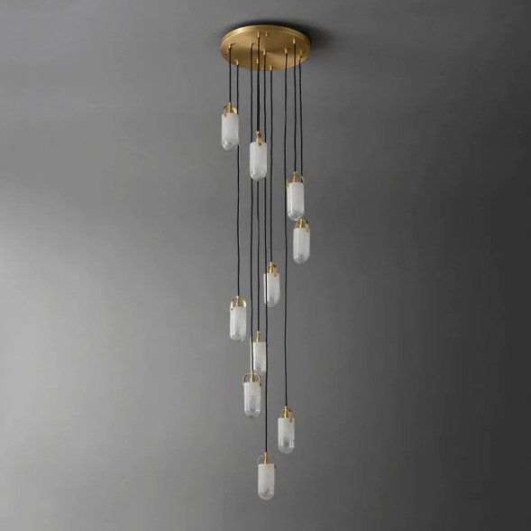 Подвесной светильник Delight Collection MT9056-10H brass